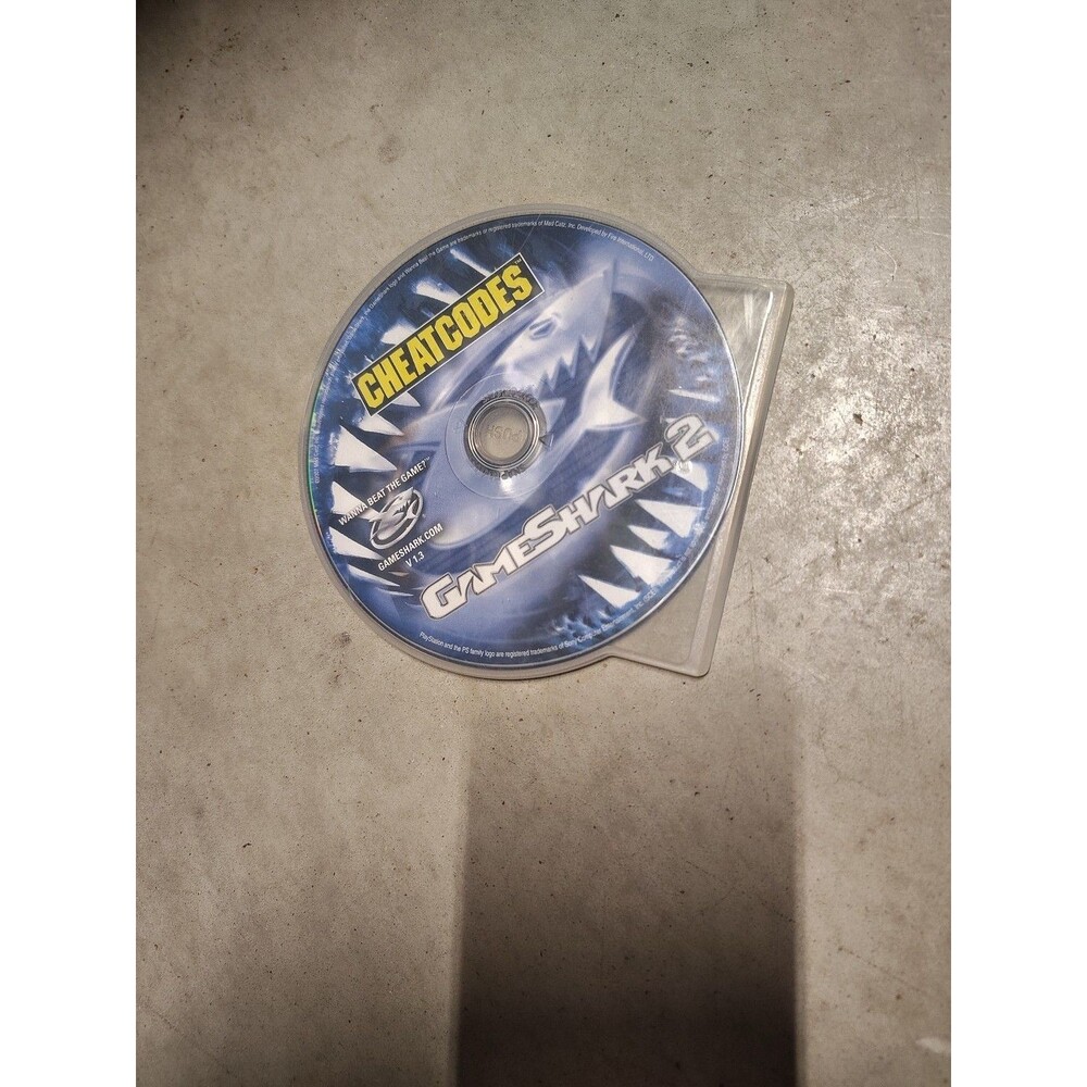Gameshark 2 V 1.2 Cheat Codes Sony PlayStation 2 Disc Only Untested